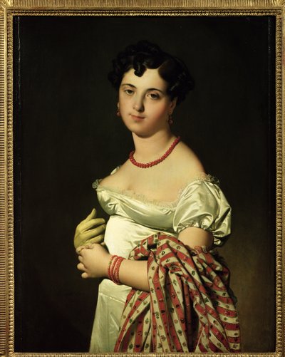 Madame Henri-Philippe-Joseph Panckouke (1787-1865) 1811 da Jean Auguste Dominique Ingres