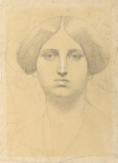 Signora Moitessier da Jean Auguste Dominique Ingres