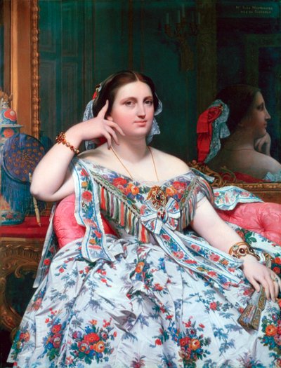 Madame Moitessier da Jean Auguste Dominique Ingres