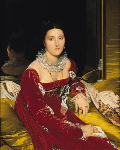 Madame de Senonnes, 1814-16 da Jean Auguste Dominique Ingres