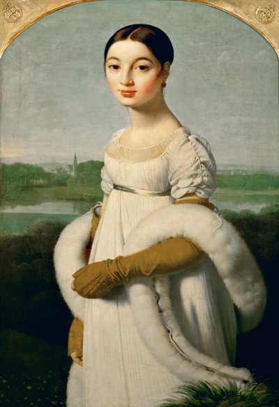 Mademoiselle Caroline Rivière da Jean Auguste Dominique Ingres