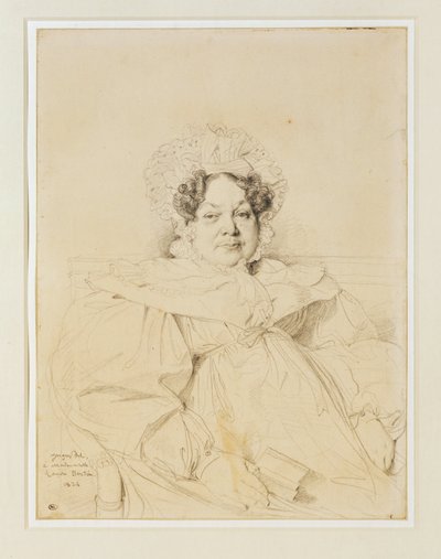 Louis-Francois Bertin ... da Jean Auguste Dominique Ingres