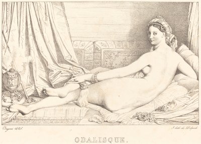 Odalisca da Jean Auguste Dominique Ingres