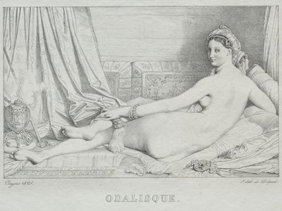 Odalisca da Jean Auguste Dominique Ingres