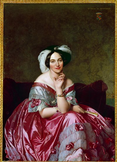 Ritratto della baronessa Betty de Rothschild da Jean Auguste Dominique Ingres