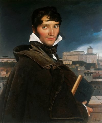 Ritratto di François-Marius Granet, 1807 da Jean Auguste Dominique Ingres