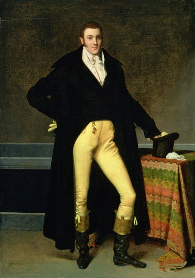 Ritratto di Joseph-Antoine de Nogent da Jean Auguste Dominique Ingres