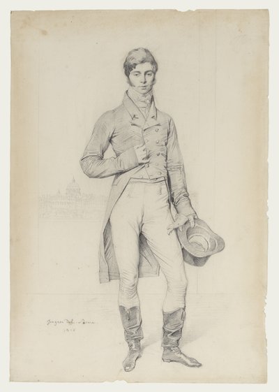 Ritratto di Lord Grantham da Jean Auguste Dominique Ingres