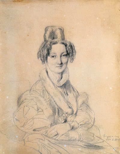Ritratto di Madame Hittorff da Jean Auguste Dominique Ingres