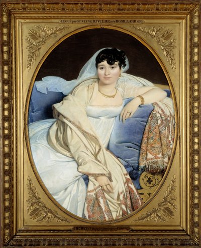 Ritratto di Madame Riviere da Jean Auguste Dominique Ingres