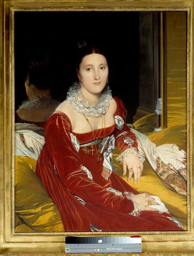 Ritratto di Madame de Senonnes (nata Marie Marcoz) da Jean Auguste Dominique Ingres
