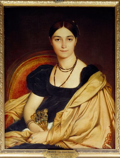 Ritratto di Madame de Vaucay (o Devaucay) nata di Nittis da Jean Auguste Dominique Ingres