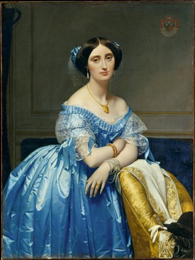 Ritratto della principessa Albert de Broglie da Jean Auguste Dominique Ingres
