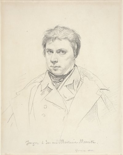 Autoritratto da Jean Auguste Dominique Ingres
