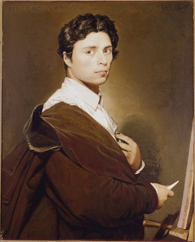Autoritratto a 24 anni da Jean Auguste Dominique Ingres