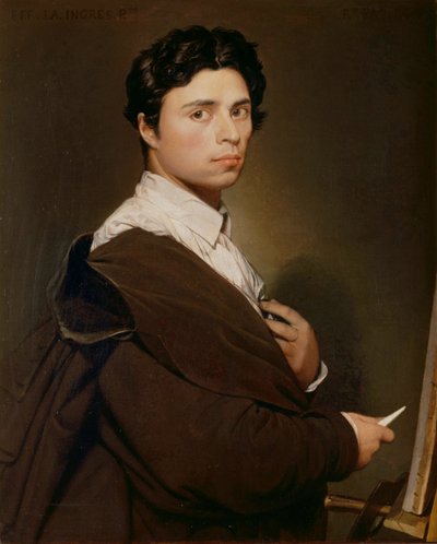 Autoritratto da Jean Auguste Dominique Ingres