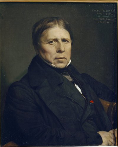 Autoritratto a 78 anni da Jean Auguste Dominique Ingres