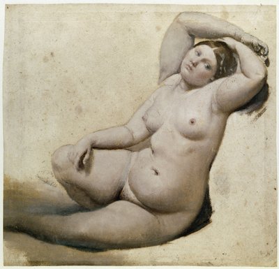 Studio per il bagno turco: La donna con tre braccia (dettaglio) da Jean Auguste Dominique Ingres