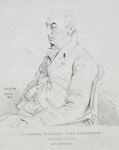 Sylvester Lord Glenbervie da Jean Auguste Dominique Ingres