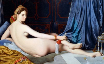 La Grande Odalisca da Jean Auguste Dominique Ingres