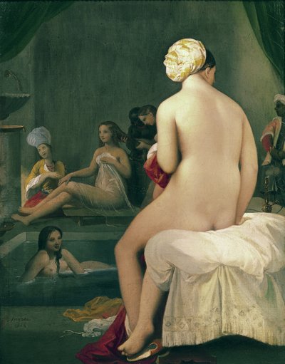 La piccola bagnante nell