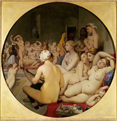 Il bagno turco da Jean Auguste Dominique Ingres