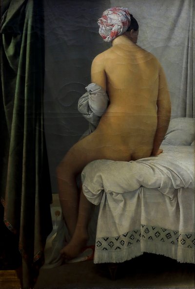 La bagnante (la bagnante di Valpinçon) da Jean Auguste Dominique Ingres