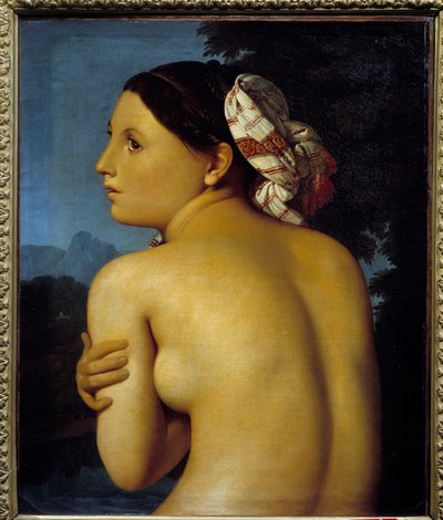 La bagnante. Dipinto di Jean Auguste Dominique Ingres da Jean Auguste Dominique Ingres