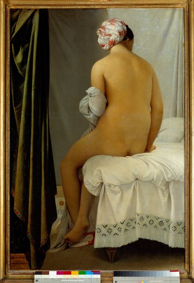 La bagnante di Valpinçon da Jean Auguste Dominique Ingres