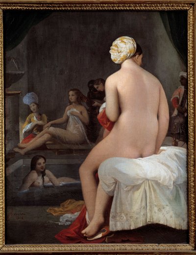 La piccola bagnante. Interno dell