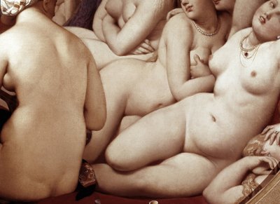 Il bagno turco (dettaglio) da Jean Auguste Dominique Ingres