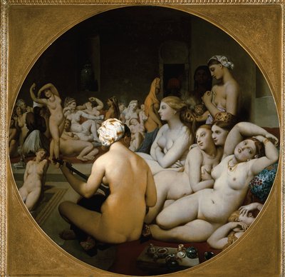 Bagno turco da Jean Auguste Dominique Ingres