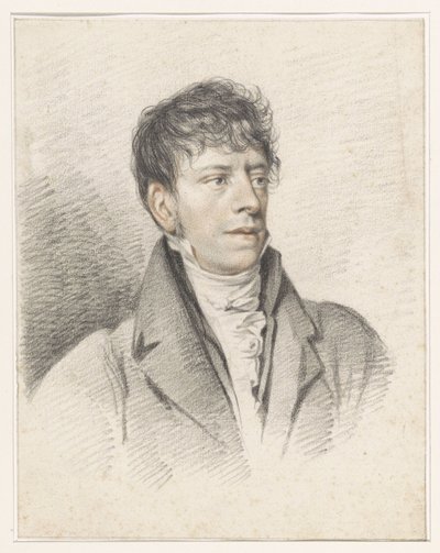 Ritratto di Jan Hulswit da Jean Augustin Daiwaille