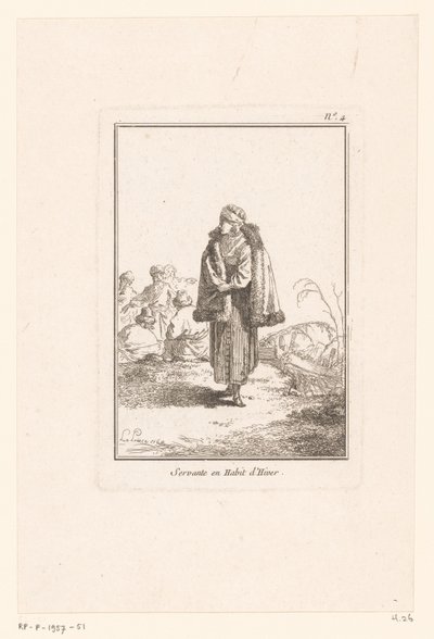 Serva moscovita da Jean Baptist Leprince