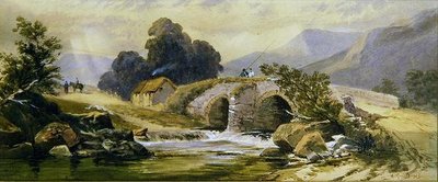 Il piccolo ponte da Jean Baptiste Antoine Guillemet