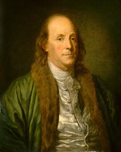Benjamin Franklin da Jean Baptiste (after) Greuze