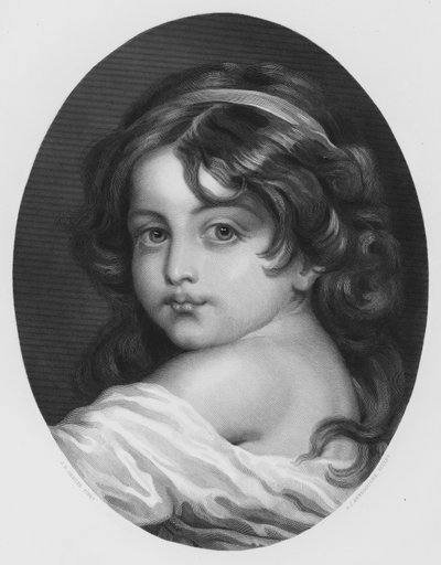 Infanzia (dalla collezione reale) da Jean Baptiste (after) Greuze