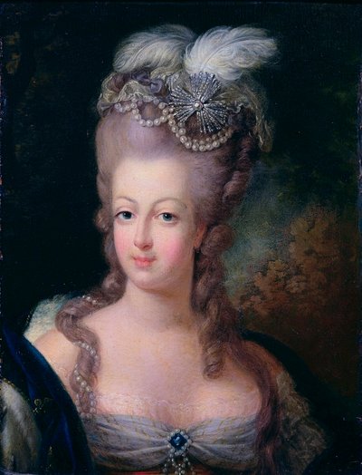 Ritratto della regina Maria Antonietta di Francia, 1775 da Jean Baptiste Andre Gautier D