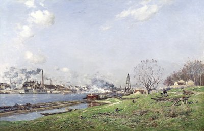 La Senna a Conflans-Charenton, 1892 da Jean Baptiste Antoine Guillemet