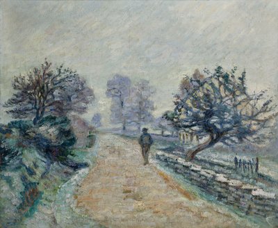 Strada di Crozard, Piccola Nebbia e Gelo da Jean Baptiste Armand Guillaumin