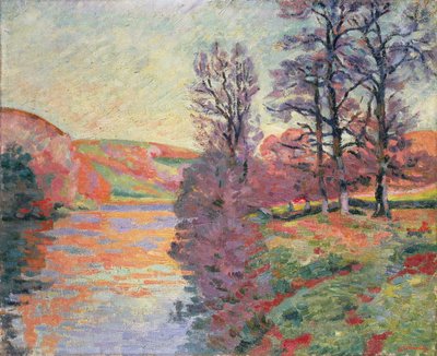 Paesaggio dal fiume Creuse, c.1912 da Jean Baptiste Armand Guillaumin