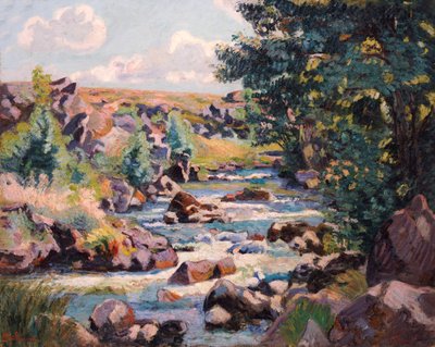 Campagna di Pontgibaud, 1893 da Jean Baptiste Armand Guillaumin