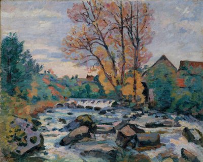 Il mulino Bouchardon, Crozant, c.1898 da Jean Baptiste Armand Guillaumin