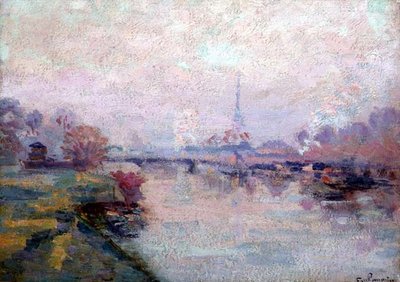 La Senna a Parigi da Jean Baptiste Armand Guillaumin