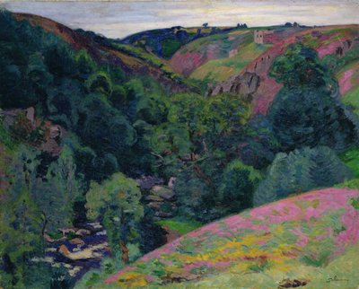 La valle della Sedelle, 1897 da Jean Baptiste Armand Guillaumin