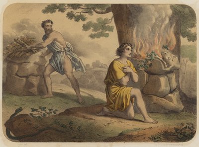 Caino e Abele da Jean Baptiste Auguste Leloir