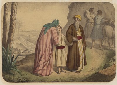 Partenza per il sacrificio da Jean Baptiste Auguste Leloir