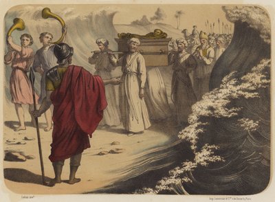 Passaggio del Giordano da Jean Baptiste Auguste Leloir
