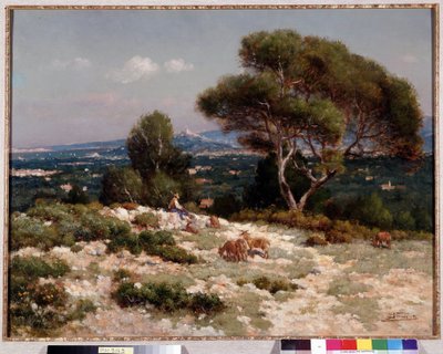 Pastori sulle alture di Saint Loup a Marsiglia da Jean Baptiste Baudin