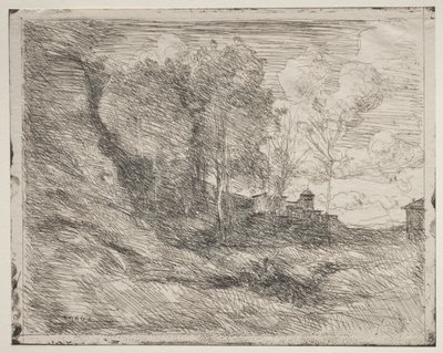 Un ricordo di Ostia da Jean Baptiste Camille Corot